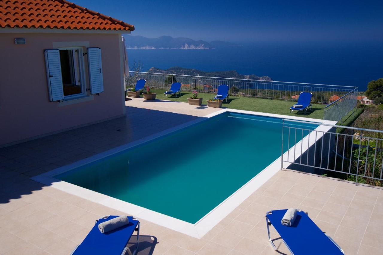 The Sunset Villa Kefalonia Kothreas Bagian luar foto